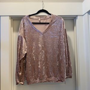 Wishlist velour shirt